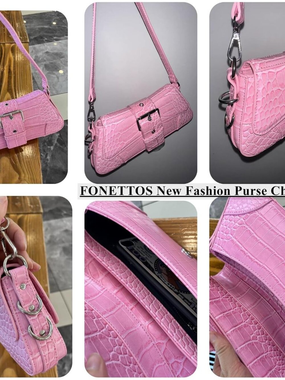 Y2K Punk Funky Bag, Sourpuss Goth Crossbody Sfly Unique Purse Novelty Rock Women - Picture 6 of 7